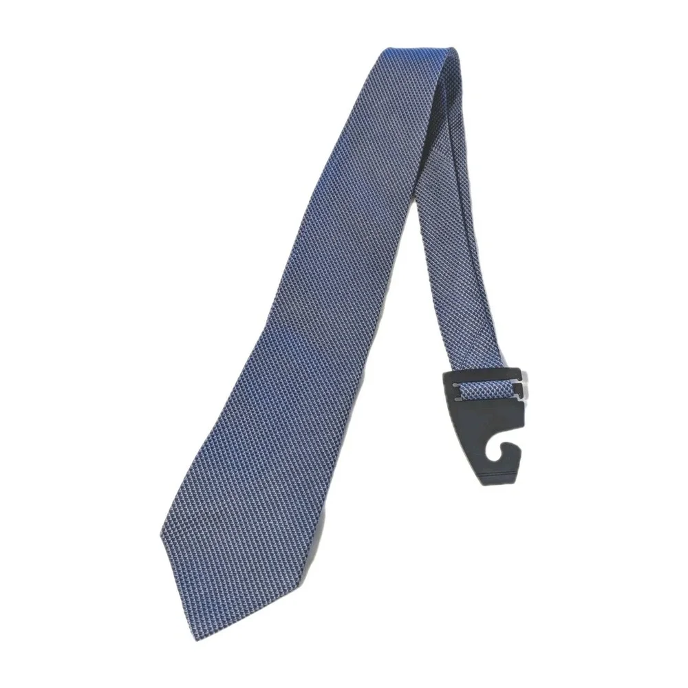 Lauren Ralph Lauren‎ Men's Navy Blue Patterned 100% Silk Tie Geometric Handmade